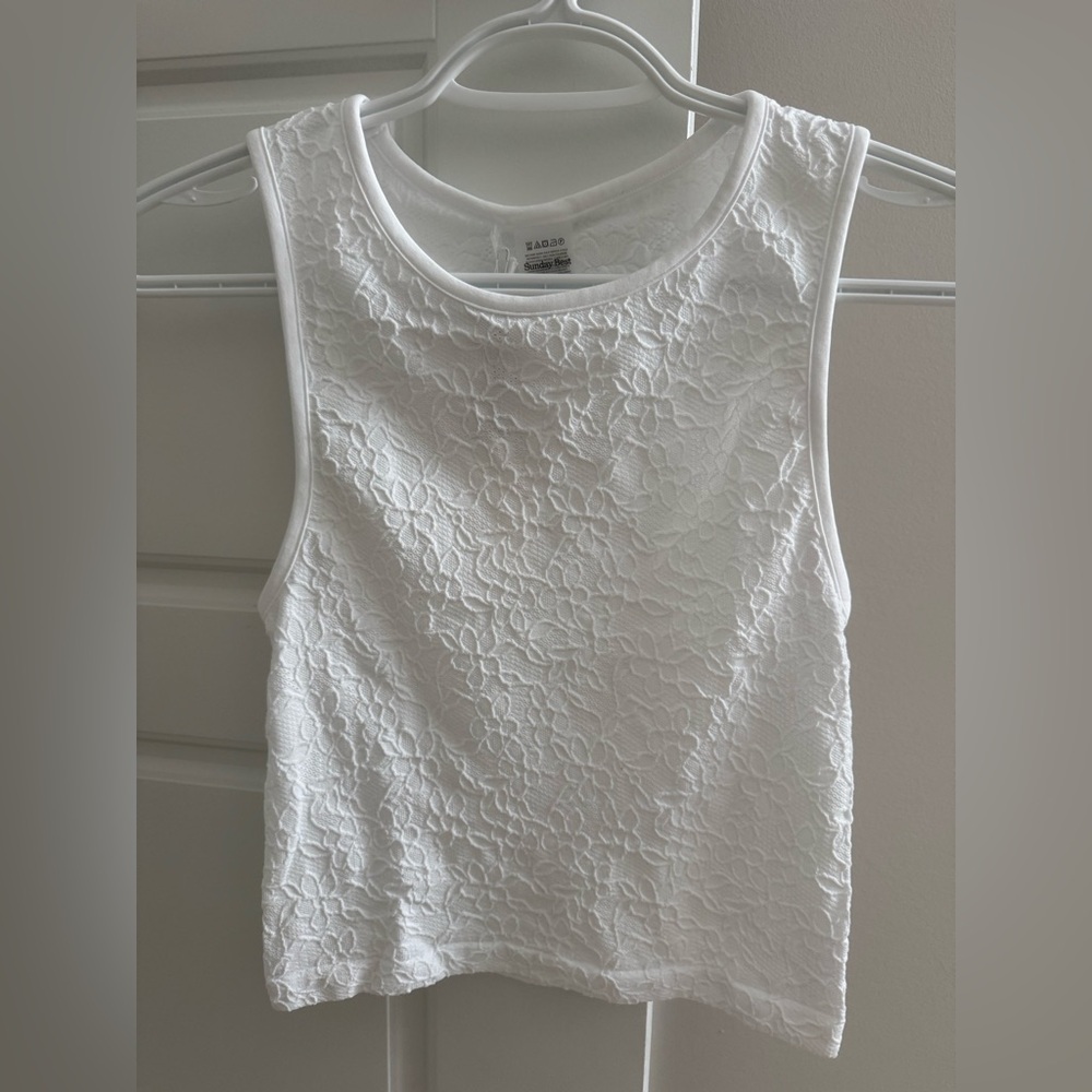 Sunday Best Embroidered Tank